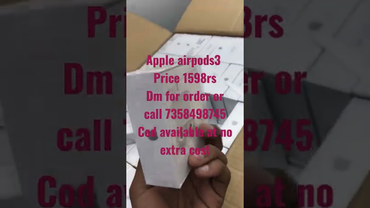 Apple airpods 3 best quality cod available